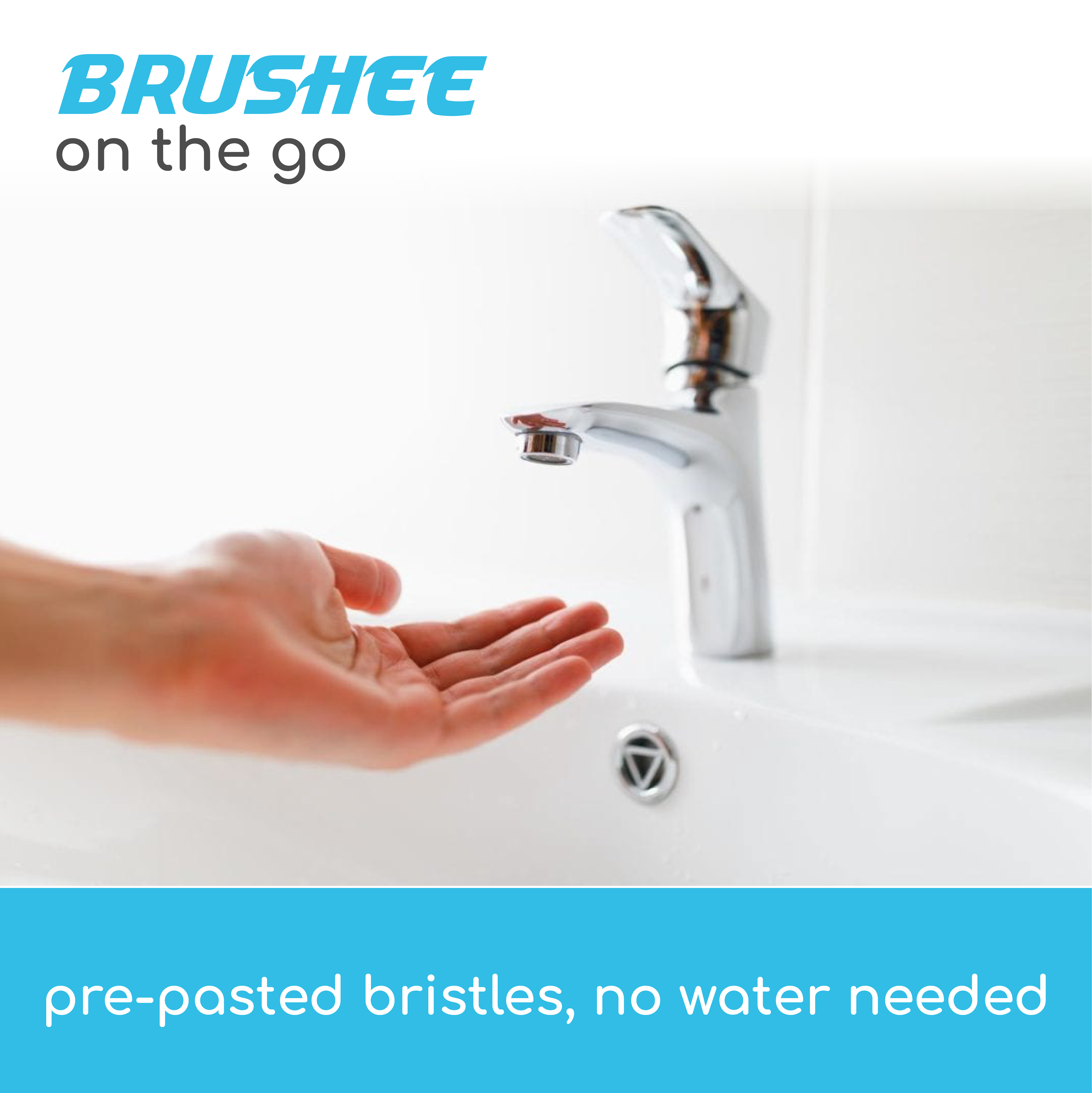 Brushee - Wholesale Toothbrush - Brushee: Disposable On-The-Go Mini-Toothbrush1