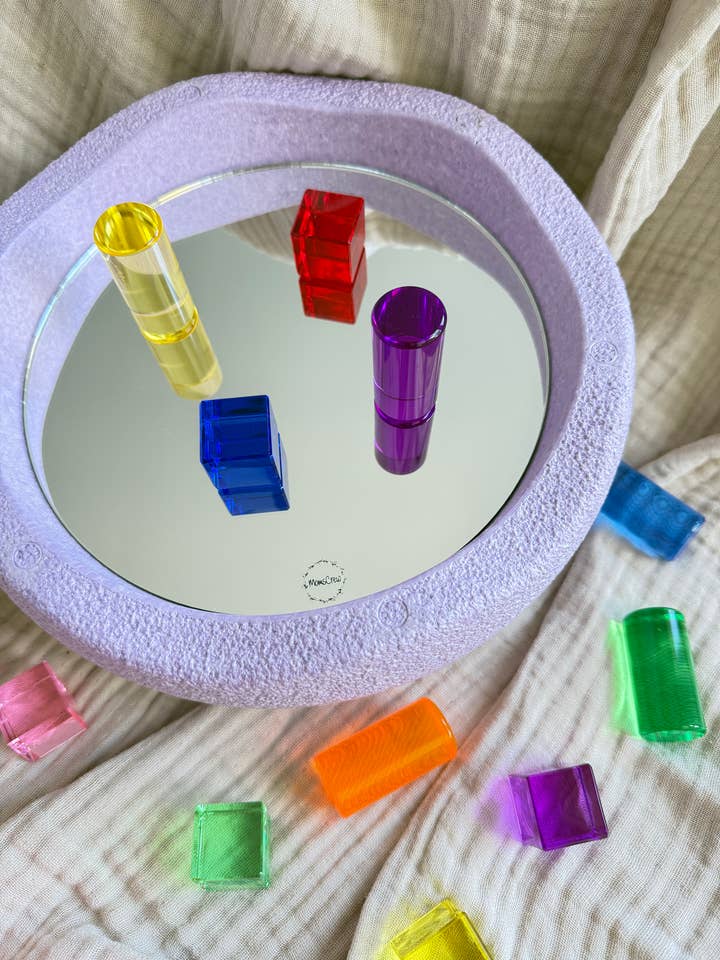 Piatto di attività Specchio (pietre impilate) per la vendita all'ingrosso da parte di MomsCrew