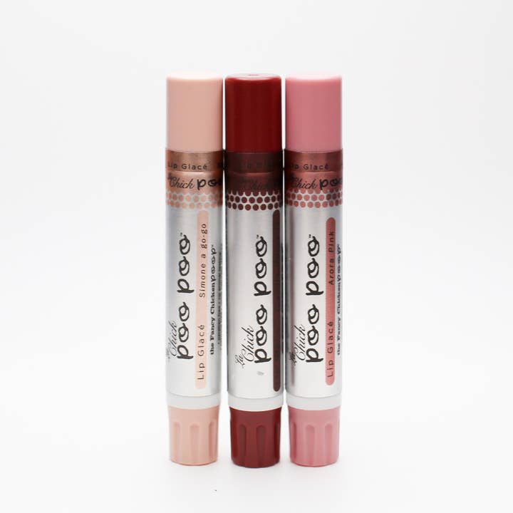 Chicken Poop - Wholesale Lip Gloss - La Chick Poo Poo® Shimmer Lip Balm, 36ct. ASSORTED FISH BOWL1