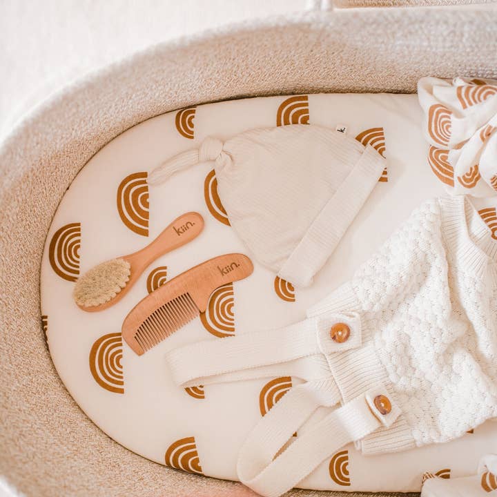 Kiin Baby - Wholesale Hair Brush/Comb Set - Kids & Baby - Wooden Baby Brush + Comb Set11