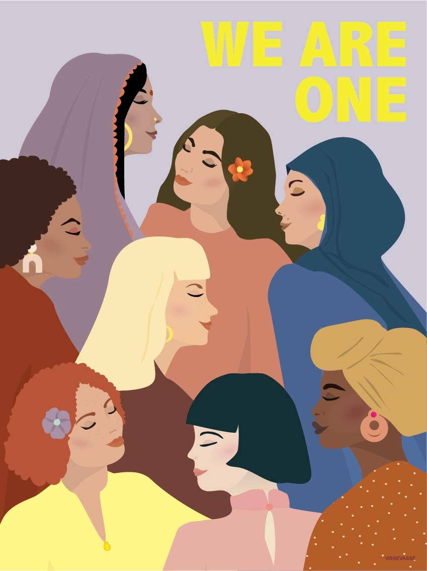 ViSSEVASSE - Vendita all'ingrosso Poster - WE ARE ONE - record di raccolta fondi0