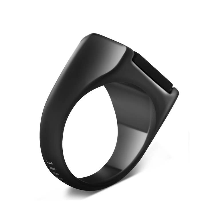 Blackskies - Wholesale Cocktail/Statement Ring - Abyss Ring Matte Black - Black6