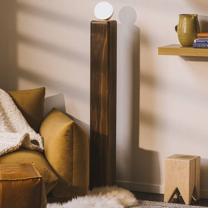 "Pan" Smart Floor Lamp - Touch, Voice, App Control for wholesale by The Iron Roots Designs