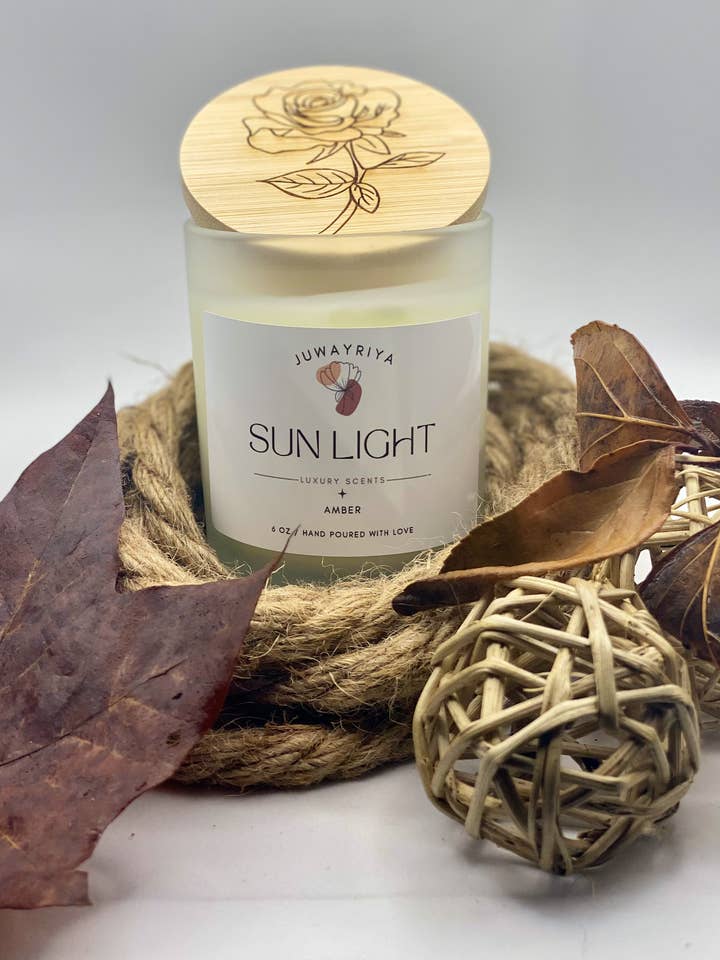 SUN LIGHT - AMBER & DRIFTWOOD for wholesale by Juwayriya
