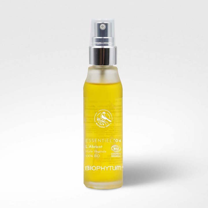 100% Apricot Vegetable Oil 50 ml - ESSENTIEL 04 for wholesale by biophytum
