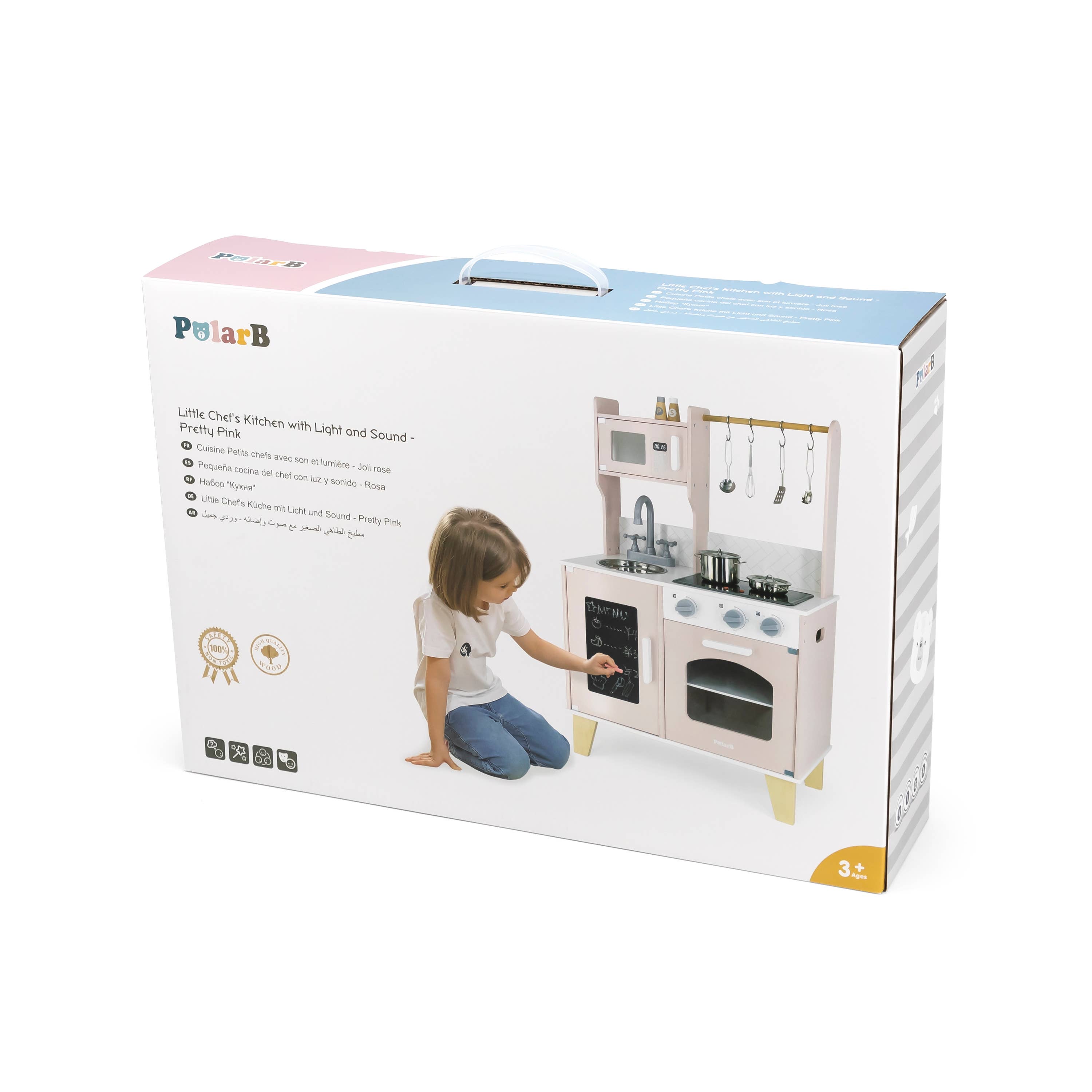 Trade Toys Limited – wholesale Toy set – Kids – PolarB Little Chef Kitchen with Accessories8