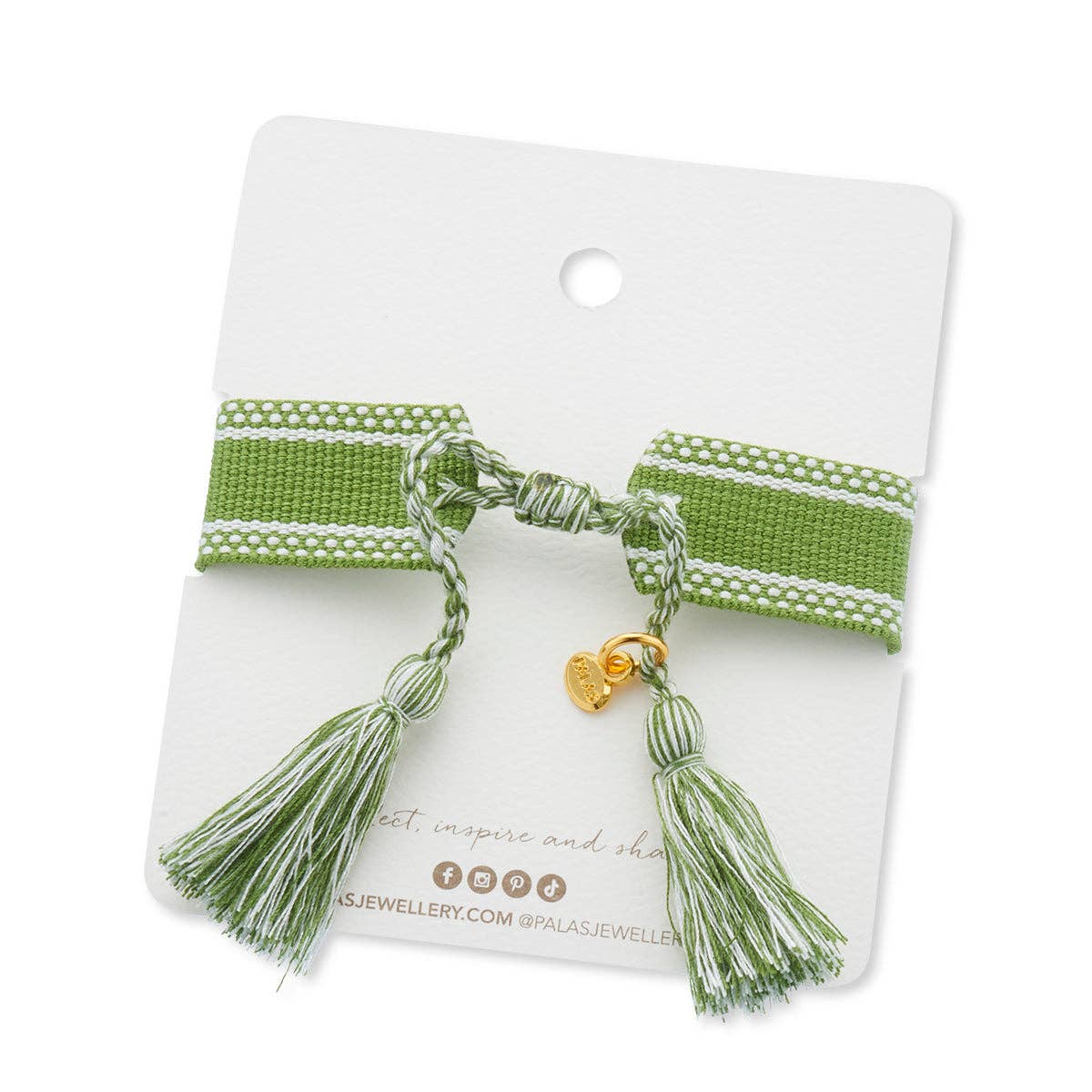 Palas Jewellery - Wholesale Woven/braided bracelet - Breathe Mantra Band3