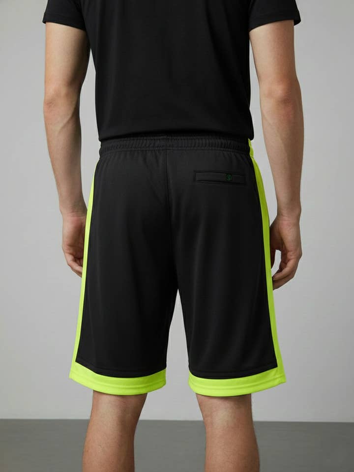 Lime Tree Clothing Inc. - Vendita all'ingrosso Completo sportivo - Uomo - Pantaloncini da basket uomo con tasche profonde – vestibilità comoda2