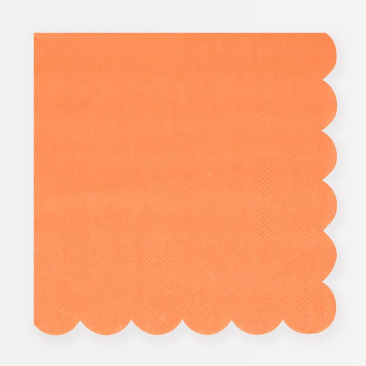 Meri Meri - Wholesale Disposable Napkin - Papaya Small Napkins0
