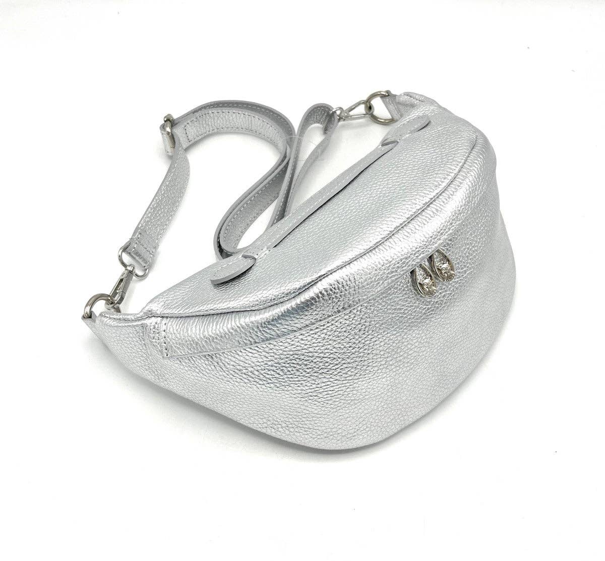 Suie Valentini srl - Wholesale Crossbody Bag - Women's - Genuine leather fanny pack, Made in Italy, art. 1124265