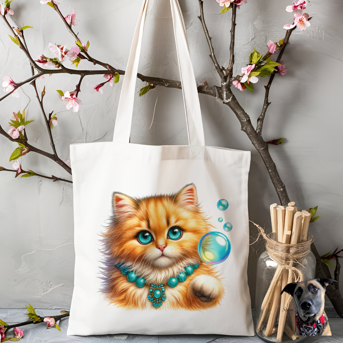 Storms Style - Wholesale Tote Bag - Women's - Kittens Tote Bag - Cat - 28 designs26