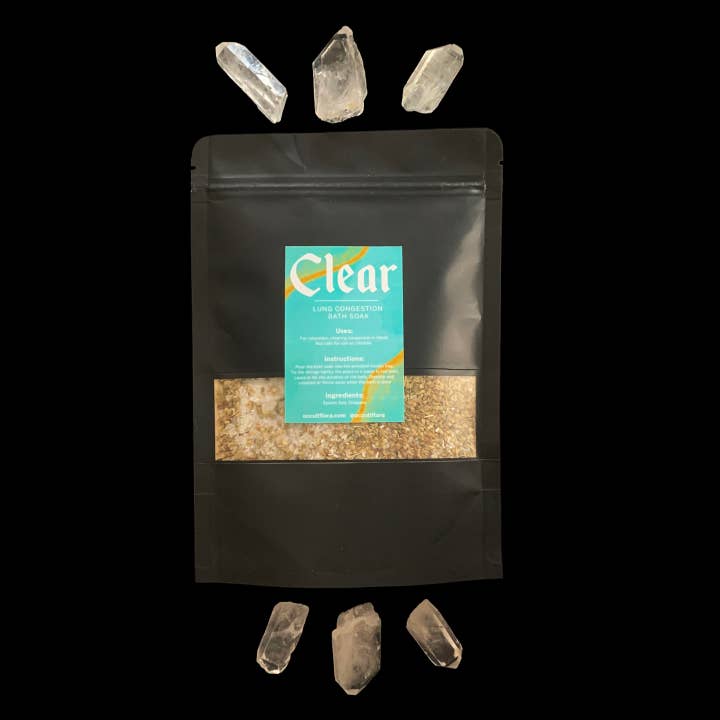 Clear Bath Soak for wholesale by Occult Flora