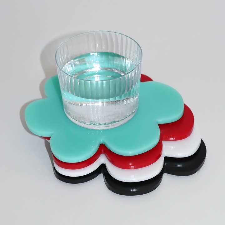 Coaster Set, voor meerdere doeleinden (4) voor wholesale door Vahz Studio