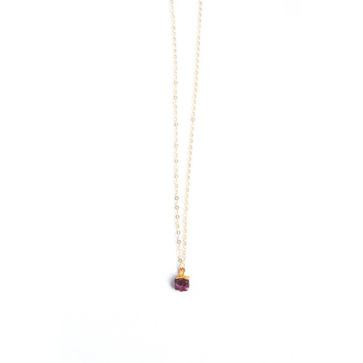 Collar Carmel Rubí para venta al por mayor de Lavender Crush