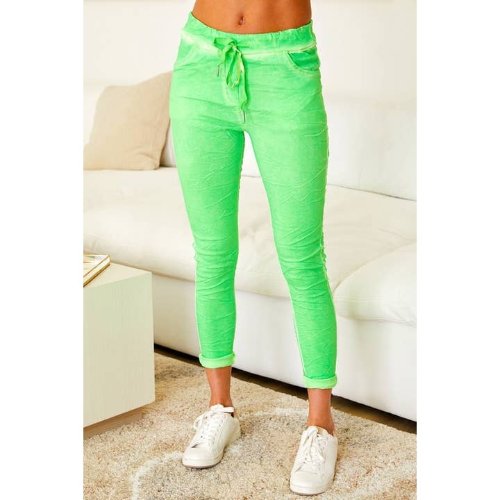 JOGGING CRINKLE NÉON (6175-NÉON) pour la vente par VENTI6