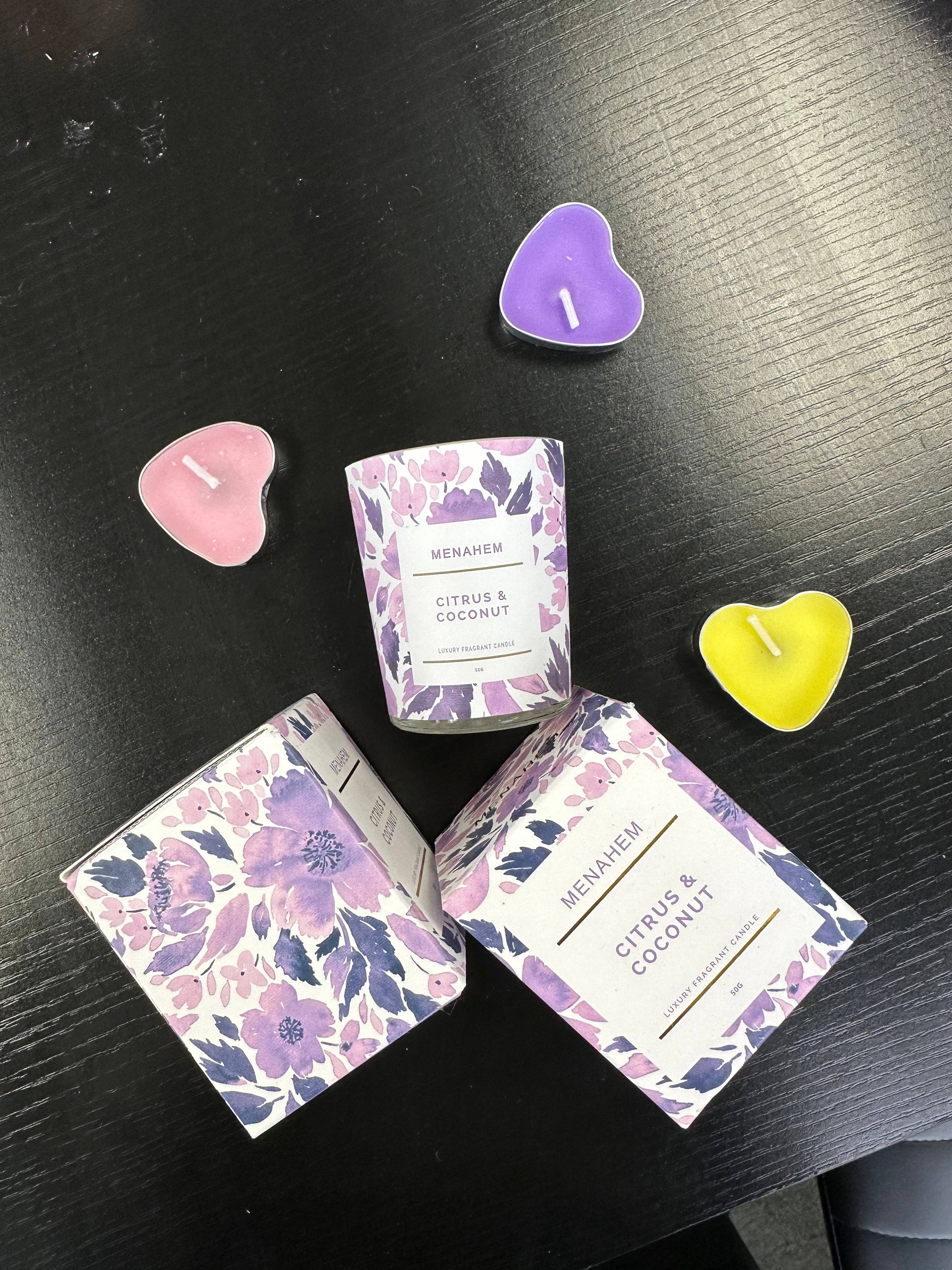 A Real Logic (ARL) - Wholesale Novelty Candle - Itty Bitty Fruit Fusion Candles - 1.7oz2