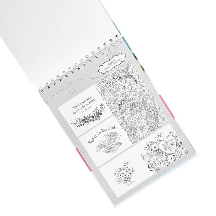 Christian Art Gifts - Wholesale Coloring & Activity Book - Adult - Coloring Book Wirebound The Word in Color7