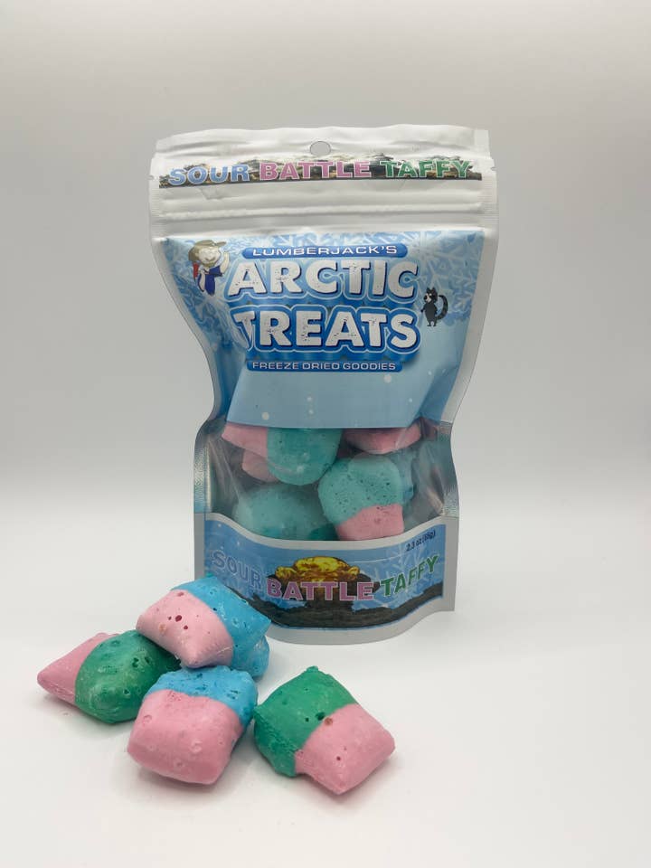 Zure Strijd Taffy voor wholesale door Lumberjack's Arctic Treats