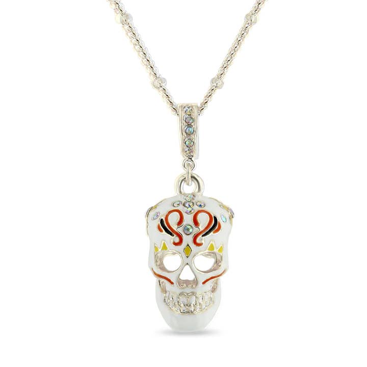 Ritzy Couture Deluxe Halloween Sugar Skull Enhancer Charm for wholesale by Ritzy Couture by Esme Hecht