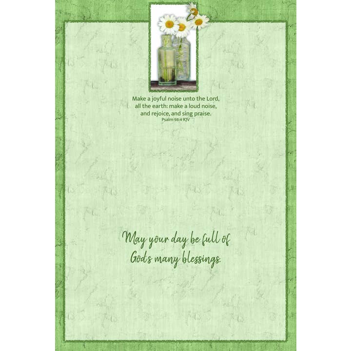 Crown Point Graphics - Wholesale Birthday Card - Religious Birthday Cards- Floral Celebration | 12 Cards5