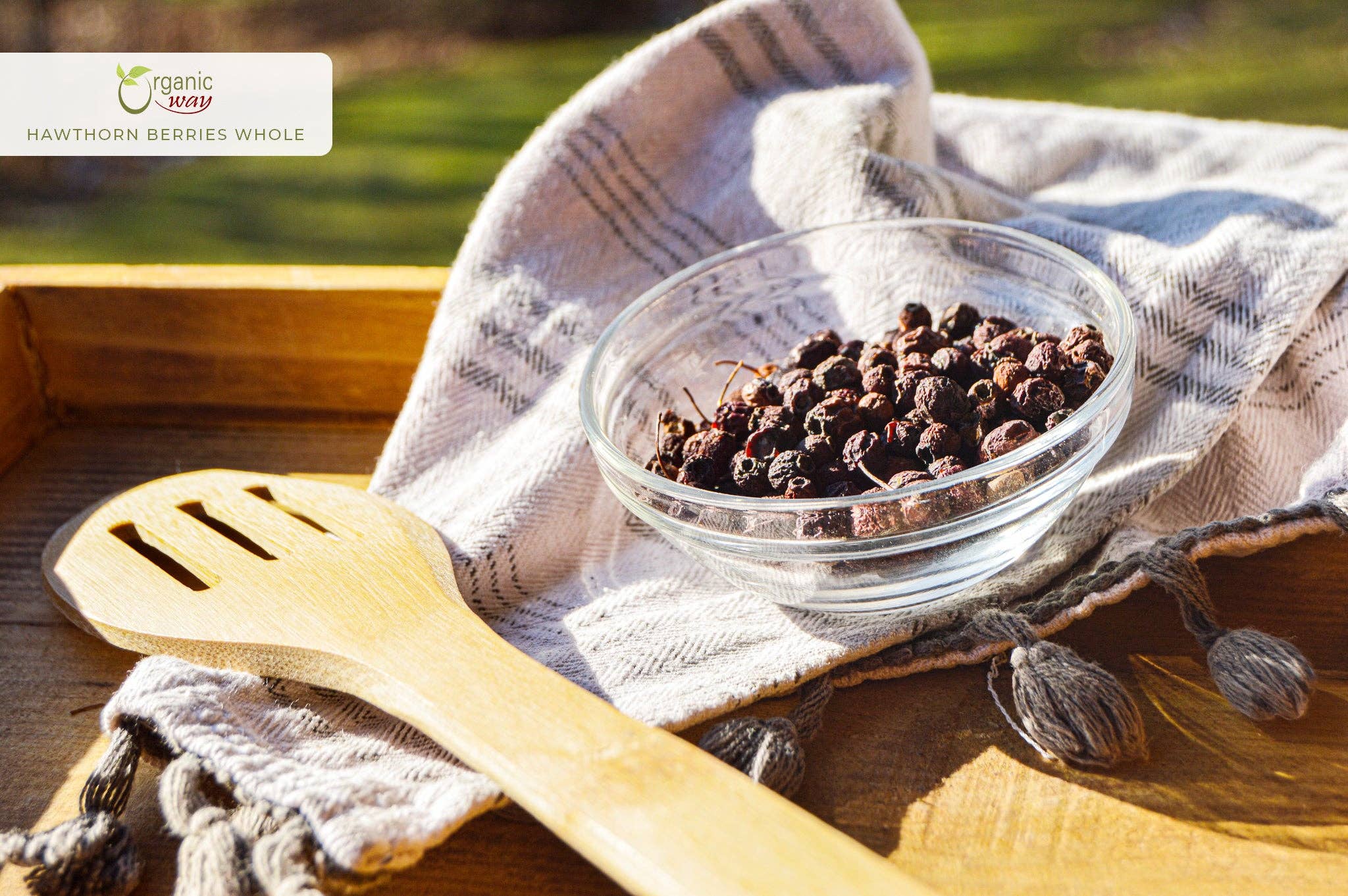 Organic Way LLC - Wholesale Loose Tea - Hawthorn Berries Fruit Whole (Crataegus monogyna) - European Wild-Harvest | Kosher Certified | Vegan, Non GMO & Gluten Free | USDA Certified | Origin - Albania6