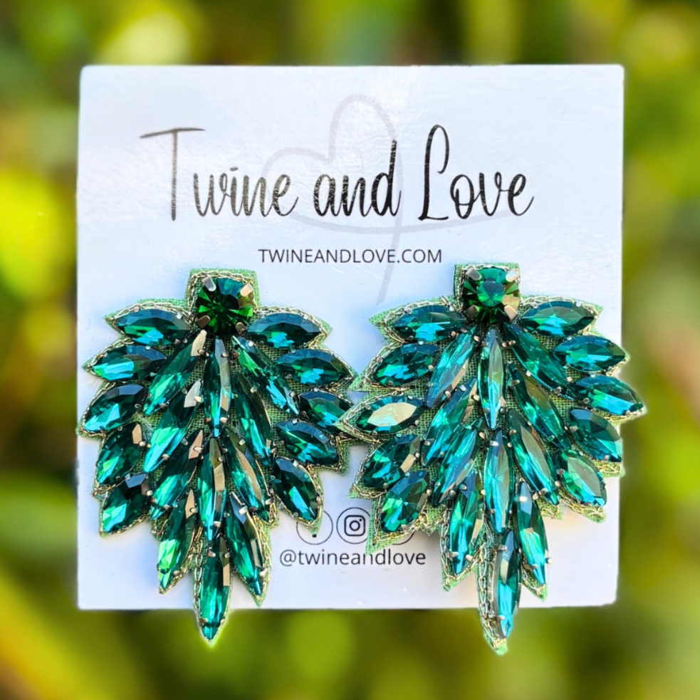 Twine and Love – Brincos de argola por atacado – Brincos Jadda Bead com Joias4
