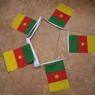 Worldwide Flags Ltd – Arco de bandeirinhas por atacado – 6m 20 Bandeira Gana Bunting