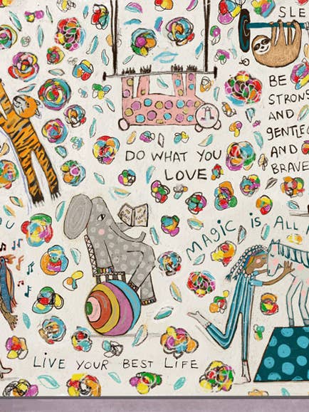 Celebrate Life. Carnival. Brenda Olson for wholesale by Blueberry Road Cards