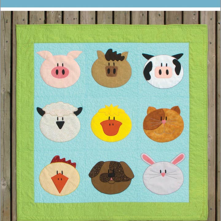 Hobbs Designs - Wholesale Quilt - Playing in the Pasture—quilt pattern1