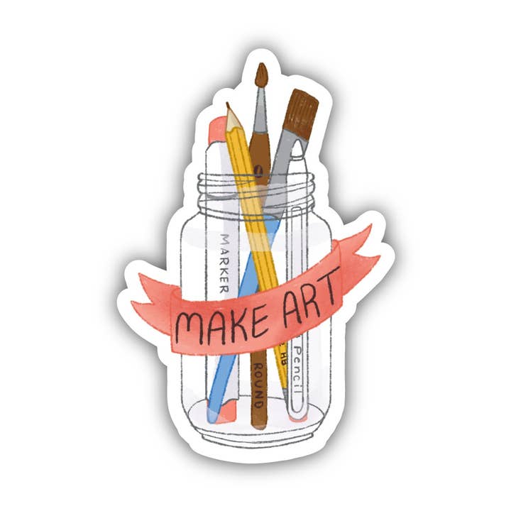 Big Moods - Wholesale Sticker - Make Art Sticker