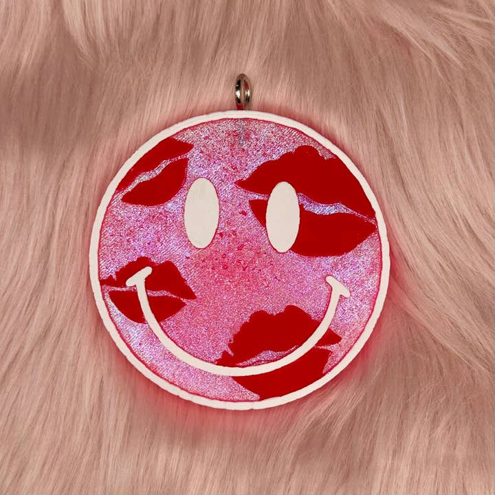 Lip Smiley Car Freshie for wholesale by Great Smoky Meltin’s, LLC
