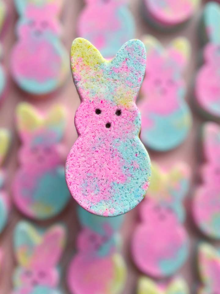 Peep Bath Bomb (Tie Dye) for wholesale by The Sister Made