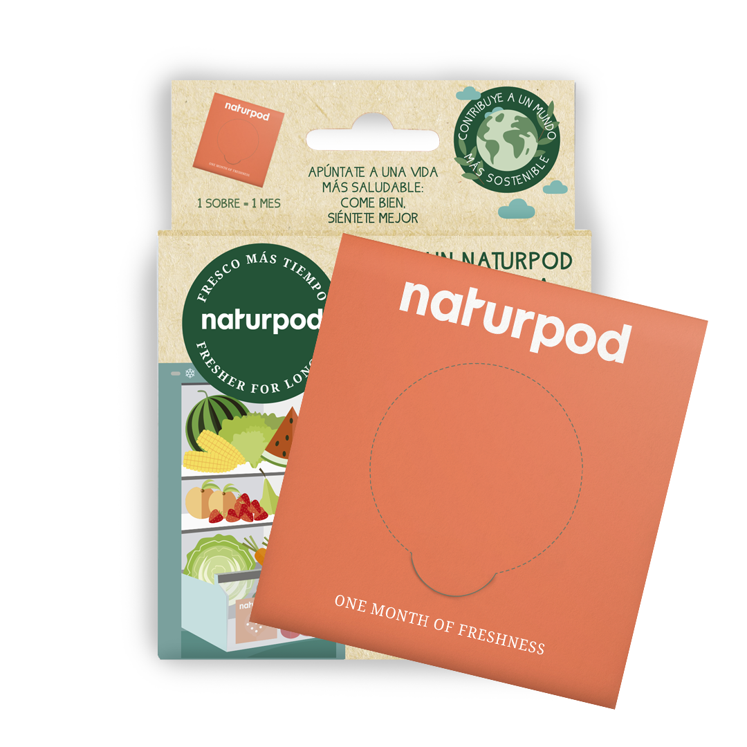 NATURPOD - Wholesale Food Storage Wrap/Bag - ZEROWASTE pack of 1 fruit and vegetable sachet (1 month)3