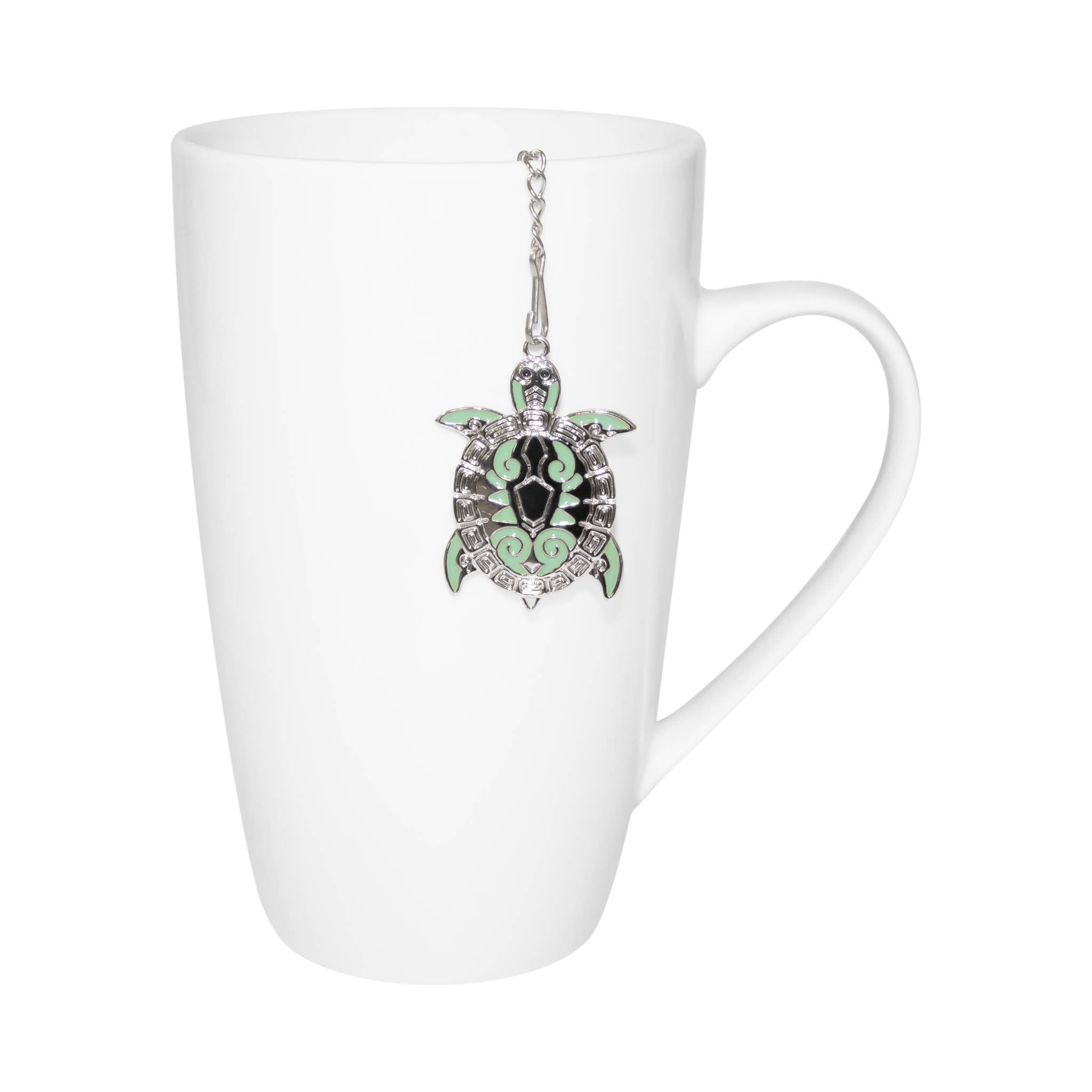 The Traveling Teapot – Engroshandel Tesi – Løse blad te-infuser med skildpaddevedhæng – gave til te-elskeren1