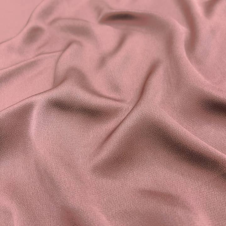 Hijab Collections - Wholesale Hijab - Women's - Grain satin hijab with reversible chiffon inner lining