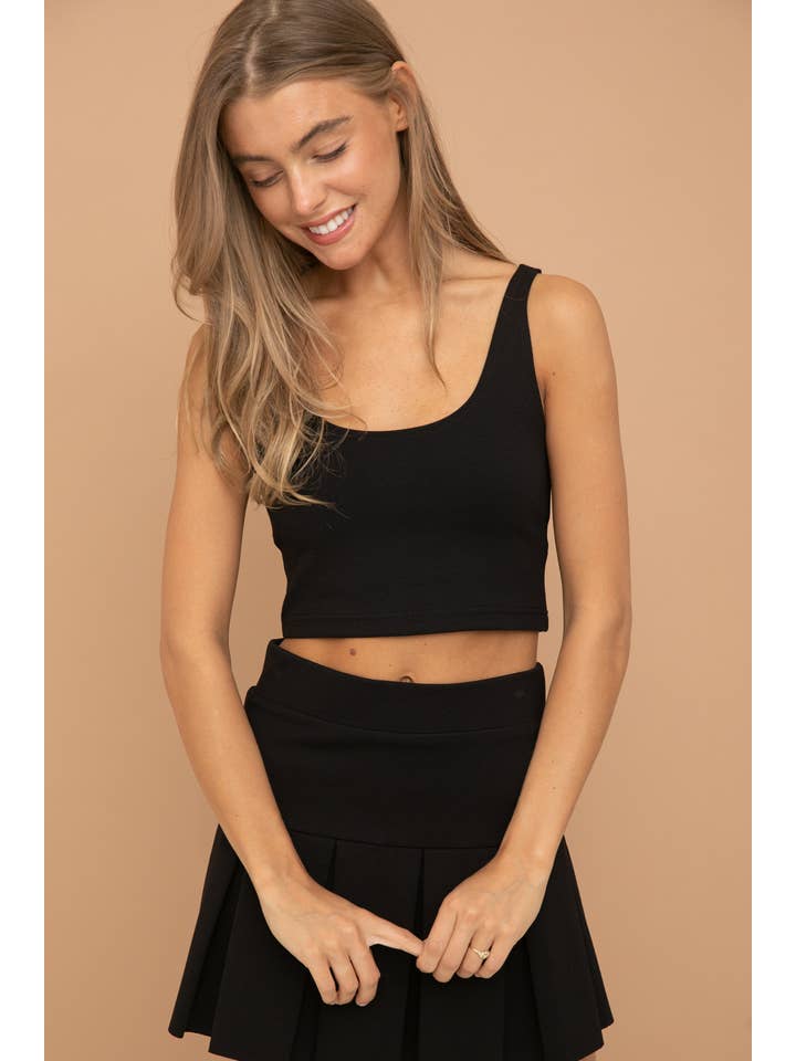 freeme - Wholesale Athletic Skirt - Women's - SUPER STRETCHY PONTE MINI TENNIS SKIRT(ST#FRSK1126N)
