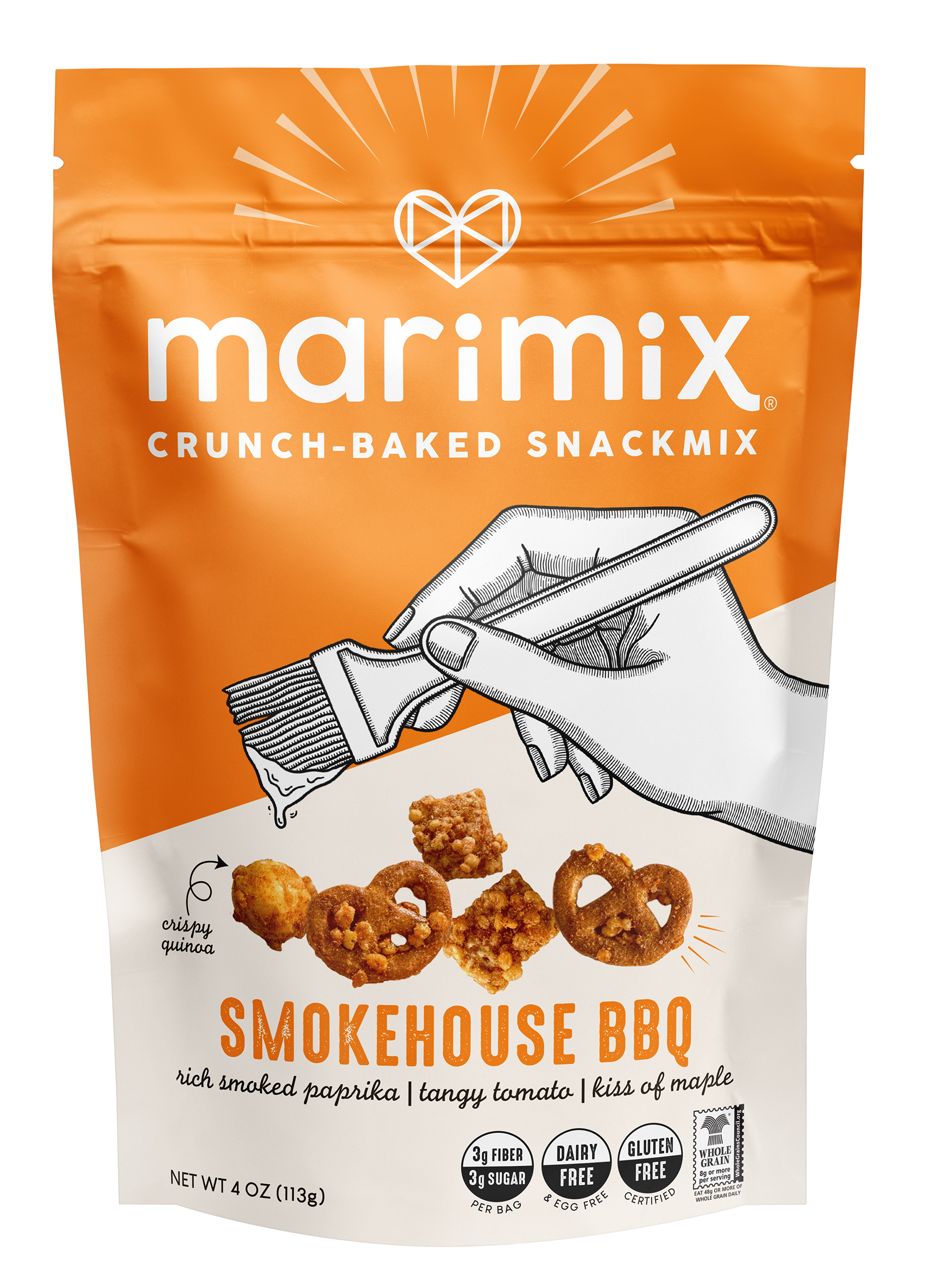 MARIMIX Crunch-Baked Snackmix - Wholesale Pretzels - Smokehouse BBQ0