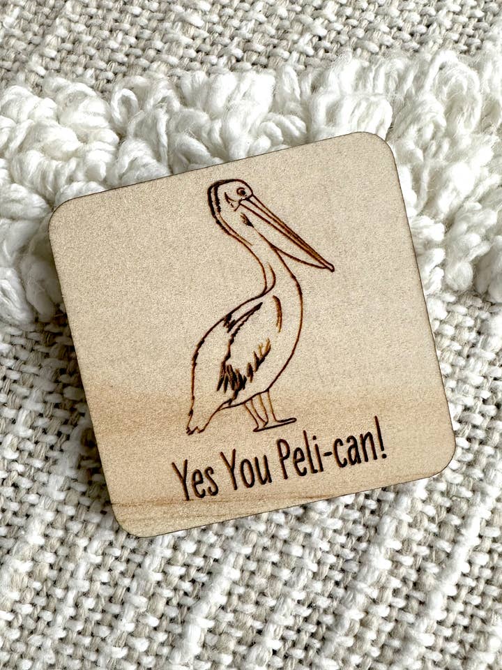 Magnete personalizzato - Pelican per la vendita all'ingrosso da parte di Sailfish Creative