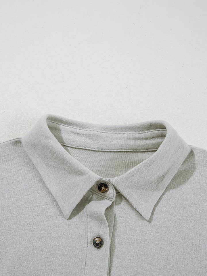 Babs + Birdie - Wholesale Lounge Set - Women's - Sheridan | 3 Pcs Crop Tank Shorts with Cardigan Lounge Set2