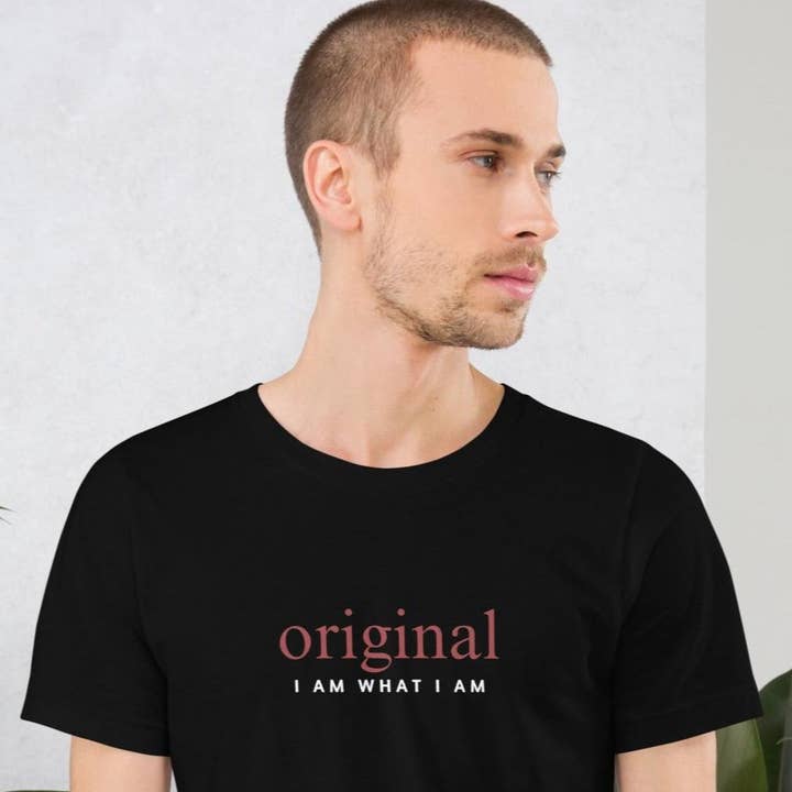 Original Adult Unisex T-Shirt for wholesale by I Am What I Am Shop