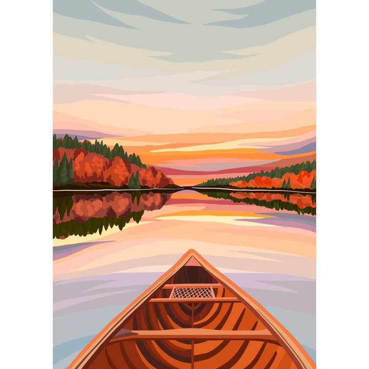 Villager Puzzles - Wholesale Puzzle - Adult - Canoeing at Dawn | 500-Piece Puzzle | Designed in Canada 3