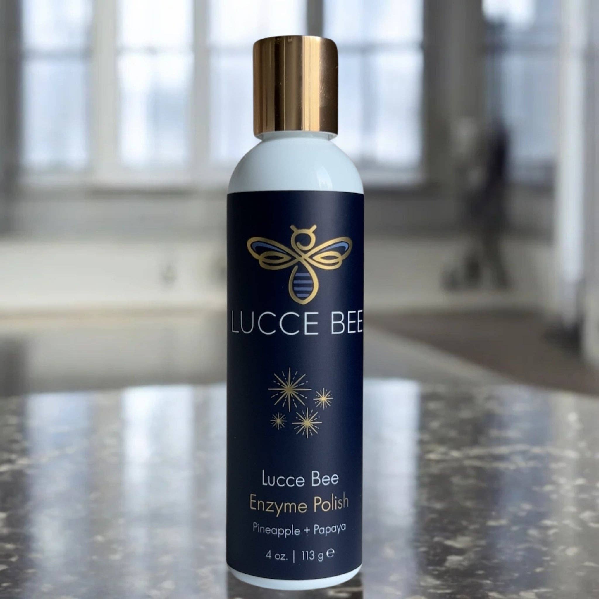 Lucce Bee – wholesale Facial exfoliant/scrub – Enzyme Polish – Pineapple & Papaya Exfoliator7