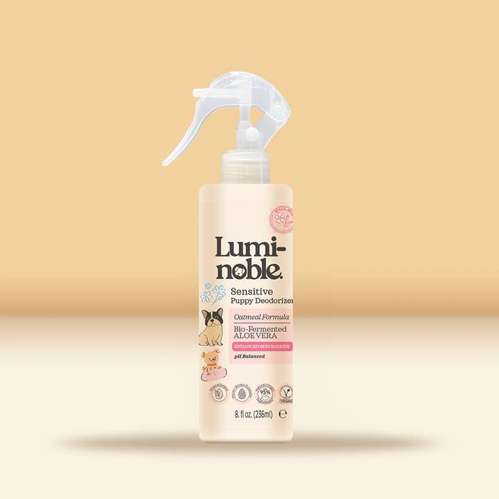 Sensitive Puppy Deodorizer – Prebiotic, Hypoallergenic Freshening Spray (236ml) for wholesale by Lumi-noble