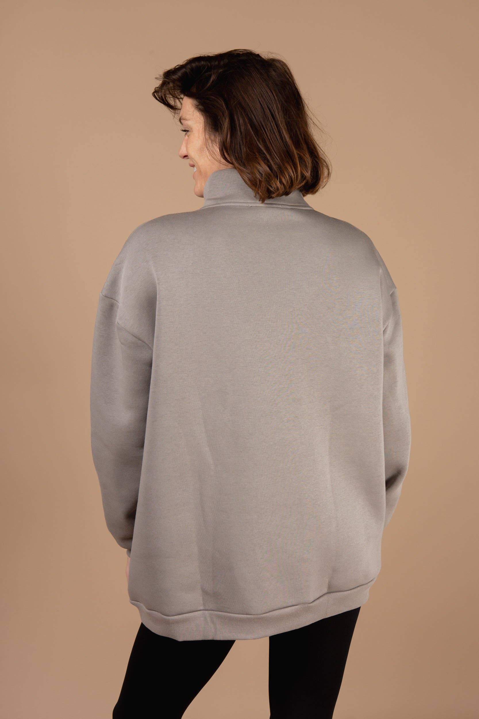 Tilley & Grace – wholesale Sweatshirt – Women's – Brooklyn Zip Sweatshirt5