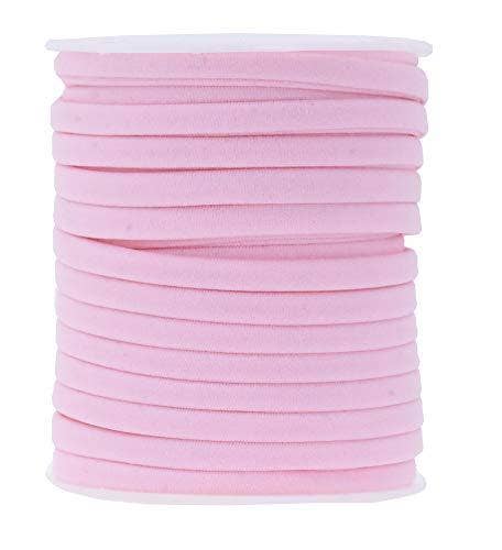 Mandala Crafts - Wholesale Craft Supplies - Mandala Crafts Soft Elastic Cord from Spandex Nylon Fabric for Jewelry Making, Sewing, and Crafting10