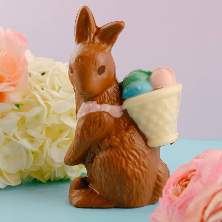 CocoAndré Chocolatier - Wholesale Chocolate - Easter Egg Basket Bunny