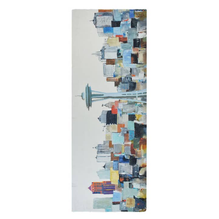 Seattle Skyline Schal für den Großhandel von Dupatta Designs