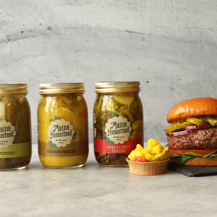 Maine Homestead Inc - Wholesale Pickled Vegetables - Mustard Pickles1