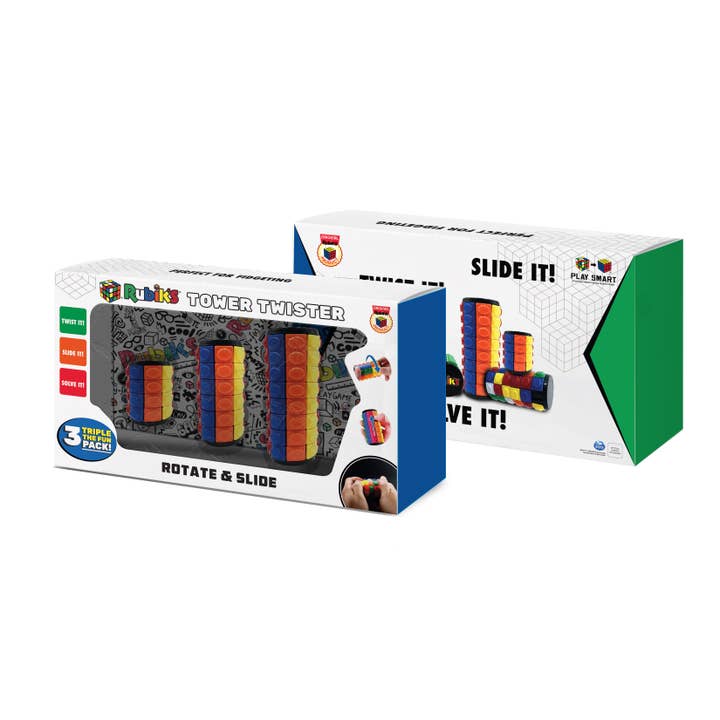 Brand Partners Group - Wholesale Puzzle - Kids - Rubik's Tower Twister - 3 Pack