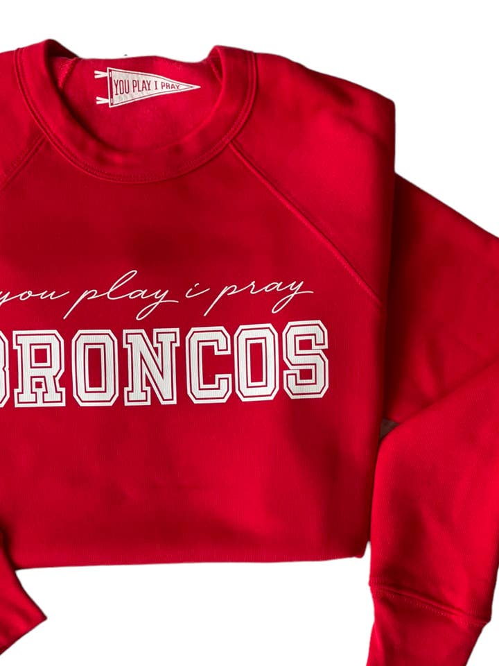 Custom University Sweatshirt | School Spirit | GameDay for wholesale by You Play I Pray